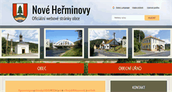 Desktop Screenshot of noveherminovy.eu